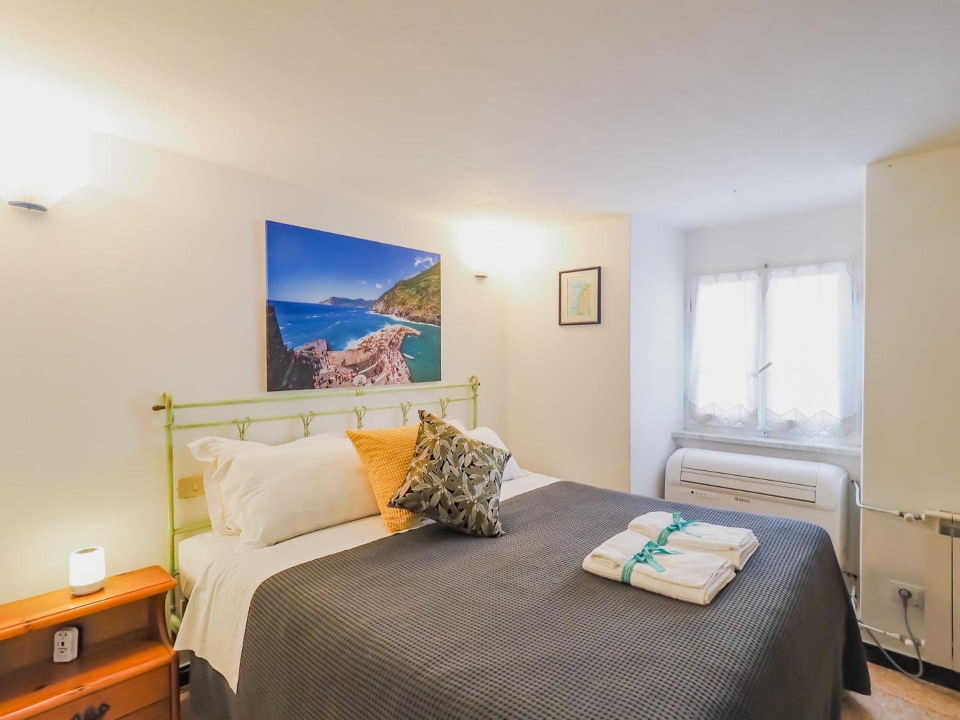 Mainetta Sea View Apartment With Ac Vernazza Eksteriør billede