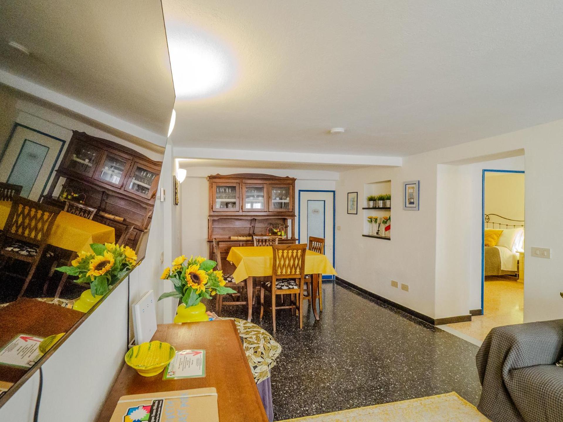 Mainetta Sea View Apartment With Ac Vernazza Eksteriør billede