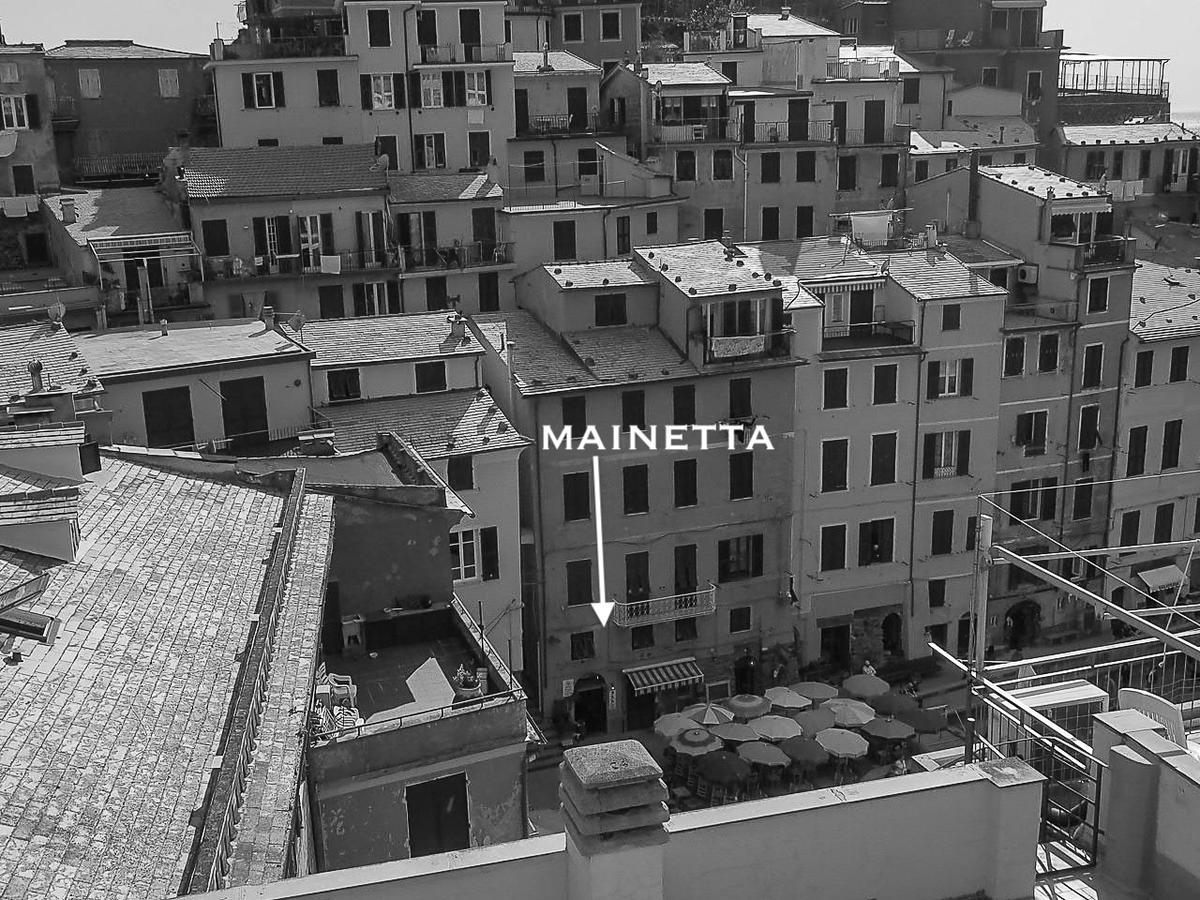 Mainetta Sea View Apartment With Ac Vernazza Eksteriør billede